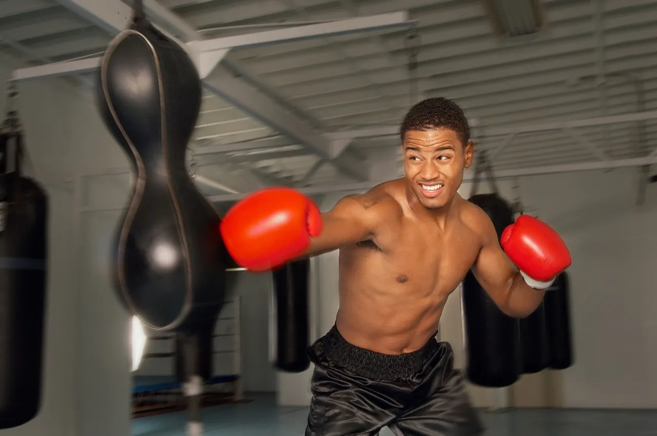Boxing confidence training at Ascended BJJ and Boxing