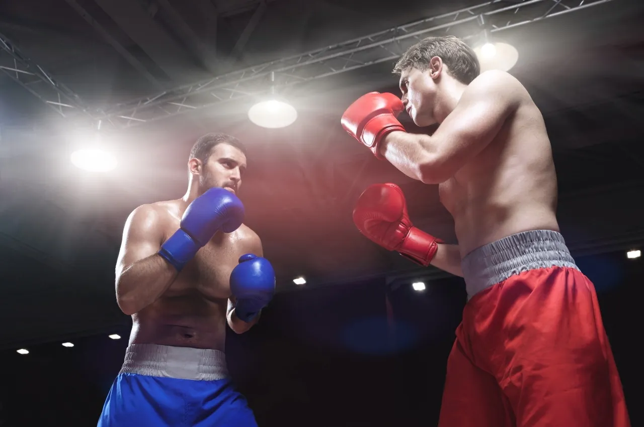 Boxing mental focus training at Ascended BJJ and Boxing