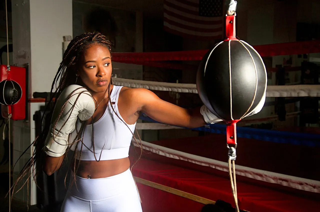 Boxing self-defense training at Ascended BJJ and Boxing