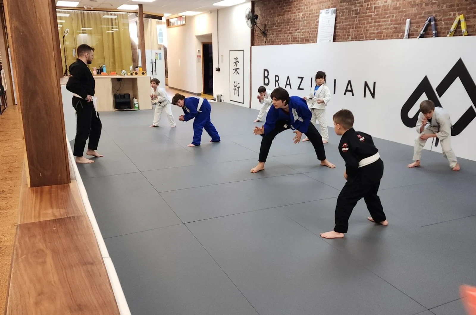 Kids building focus through martial arts
