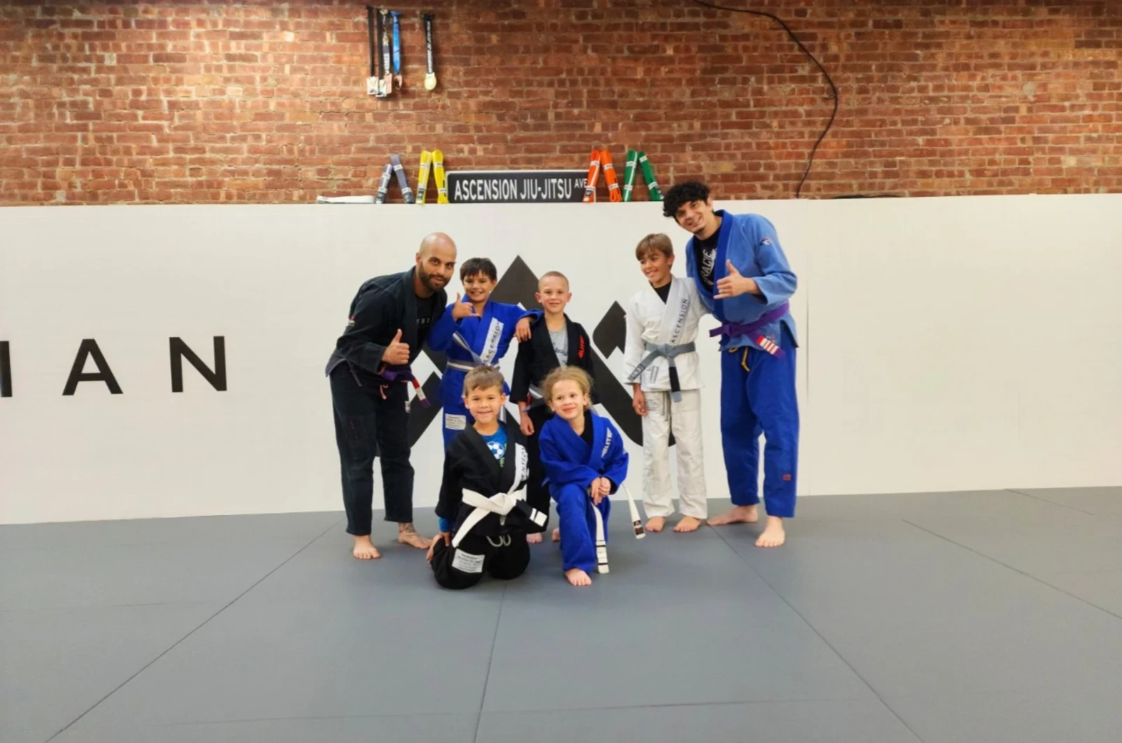 Kids getting fit and active through martial arts